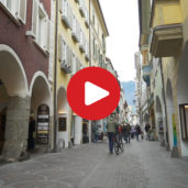 The historic Arcades of Merano