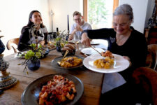 Nelle cucine di un castello