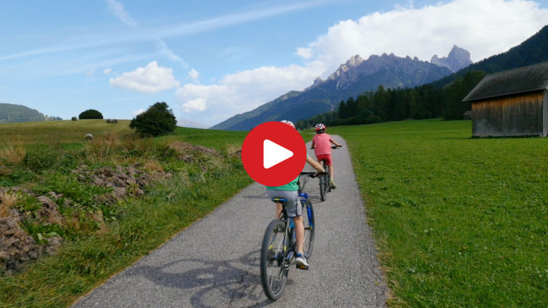 Biking through the Val Pusteria