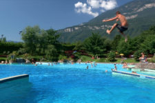 Bathing fun in Termeno and Caldaro