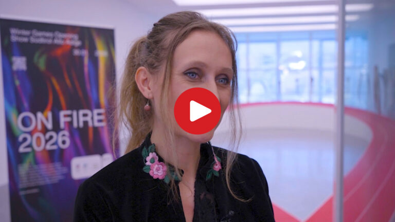 Winter Games Opening Show "On Fire"