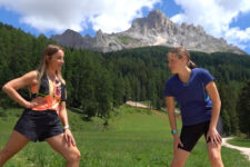 Trail running sul Latemar