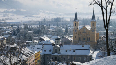 Brunico in inverno