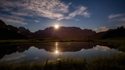 Tramonto sul Sella