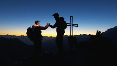 Sonnenaufgang: Stilfserjoch
