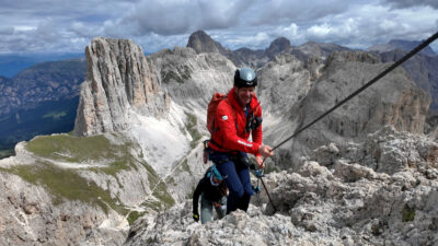 Klettersteig Rotwand Rosengarten