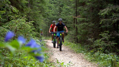 Giro del Latemar in mountain bike