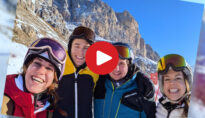 Video: Skiing and tasting in Carezza