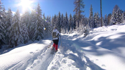 Snowshoe hiking tour: Nova Ponente