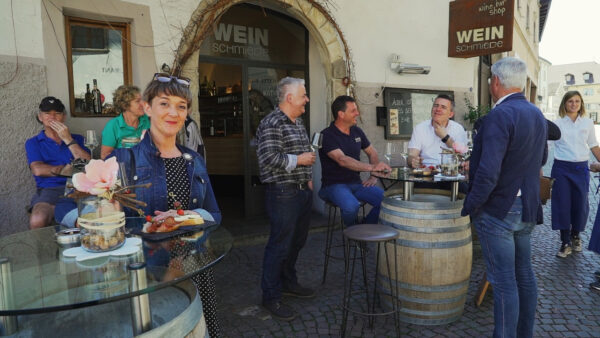 The wine bar „Weinschmiede“