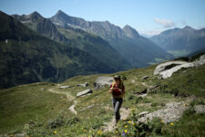 At the Passo di Vizze Mountain Hut