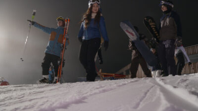 Night Skiing in Obereggen