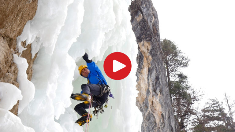 An ice climbing adventure
