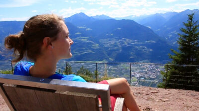 Hiking trail to the "Knottnkino"