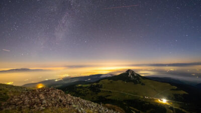 Eine Nacht auf dem Schwarzhorn