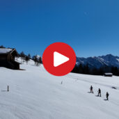 Snowshoeing to the Egger Grub Hut